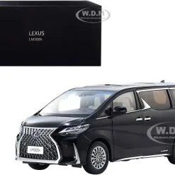 Lexus LM300h Hybrid Van With Sunroof Black 1/18 Diecast Model Car By Kyosho