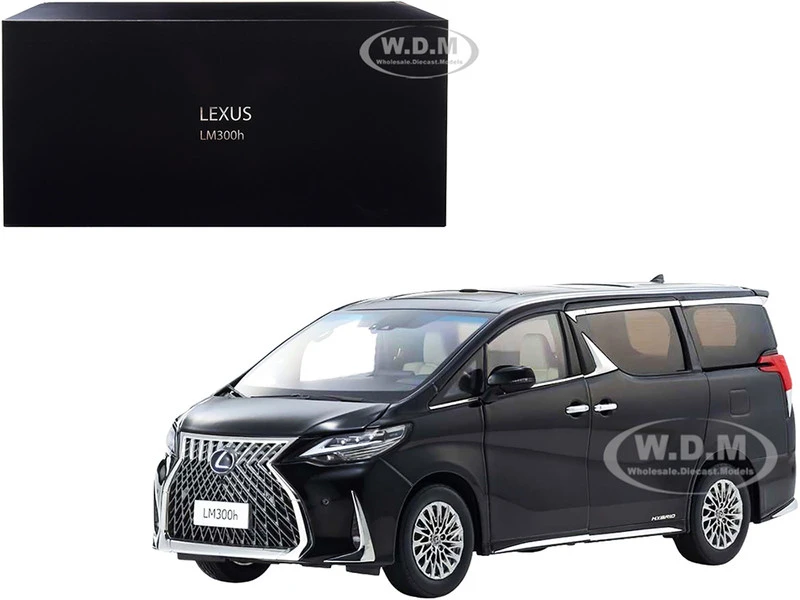 Lexus LM300h Hybrid Van With Sunroof Black 1/18 Diecast Model Car By Kyosho 3 Lexus LM300h Hybrid Van With Sunroof Black 1/18 Diecast Model Car By Kyosho