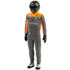 #5 Pato O’Ward / Arrow McLaren, Arrow "NTT IndyCar Series" Driver Figurine For 1/18 Scale Models By Greenlight