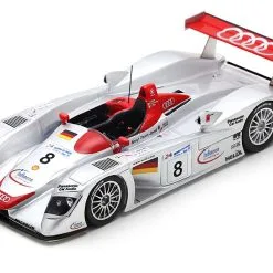 Audi R8 No.8 Winner 24H Le Mans 2000 T. Kristensen - E. Pirro - F. Biela 1/18 Model Car By Spark