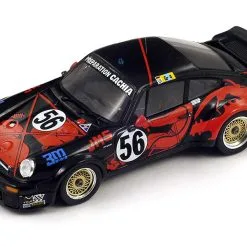Porsche 934 No.56 24H Le Mans 1977 C. Grandet- J-L Bousquet - P. Dagoreau 1/18 Model Car By Spark