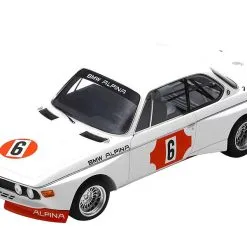 BMW 3.0 CSL #6 Niki Lauda - Brian Muir Winner 4H Monza (1973) 1/18 Model Car By Spark