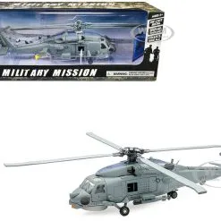Sikorsky SH-60 Seahawk Helicopter Green "United States Air Force" "Military Mission" Series 1/60 Diecast Model By New Ray