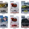 "Anniversary Collection" Series 9, Set Of 6 Pieces 1/64 Diecast Model Cars By Greenlight