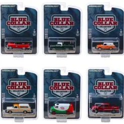 "Blue Collar Collection" Series 5, Set Of 6 Pieces 1/64 Diecast Model Cars By Greenlight