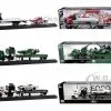 Auto Haulers Set Of 3 Trucks Release 51 Limited Edition To 8400 Pieces Worldwide 1/64 Diecast Model Cars By M2 Machines