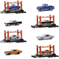 Model Kit 4 Piece Car Set Release 43 Limited Edition To 9400 Pieces Worldwide 1/64 Diecast Model Cars By M2 Machines