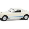 1965 Shelby GT350 (Lot #1381) Barrett Jackson White With Blue Stripes And Black Interior "Scottsdale Edition" Series 12 1/64 Diecast Model Car By Greenlight -Closeout Items Sales 37290C 1 55163.1671126101.800.600
