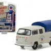 1974 Volkswagen T2 Double Cab Pickup With Canopy Chevron 1/64 Diecast Model Car By Greenlight -Closeout Items Sales 41020E 812982025762 37315.1497642073.800.600