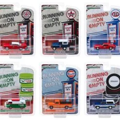 "Running On Empty" Series 9, 6 Piece Set 1/64 Diecast Model Cars By Greenlight