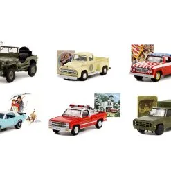 "Norman Rockwell" Set Of 6 Pieces Series 4 1/64 Diecast Model Cars By Greenlight -Closeout Items Sales 54060 3 04531.1658271313.800.600