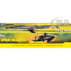 Level 2 Snap Tite Model Kit AH-64 Apache Helicopter 1/72 Scale Model By Revell -Closeout Items Sales 85 1183 3 38736.1661441492.800.600