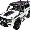 Mercedes Benz Brabus 550 Adventure G-Class 4x4 White With Black Top 1/18 Diecast Model Car By Almost Real -Closeout Items Sales 860305 1 25303.1633386303.800.600