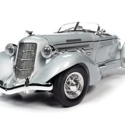 1935 Auburn 851 Speedster Haze Gray 1/18 Diecast Model Car By Auto World -Closeout Items Sales AW268 3 87170.1596315042.800.600