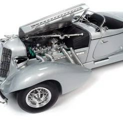 1935 Auburn 851 Speedster Haze Gray 1/18 Diecast Model Car By Auto World -Closeout Items Sales AW268 4 83181.1596315042.800.600