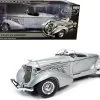 1935 Auburn 851 Speedster Haze Gray 1/18 Diecast Model Car By Auto World -Closeout Items Sales AW268 WM 26579.1596315041.800.600