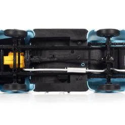 1956 Ford F-100 Mild Custom Pickup Truck Diamond Blue 1/18 Diecast Model Car By Auto World -Closeout Items Sales AW290 7 52540.1654126742.800.600