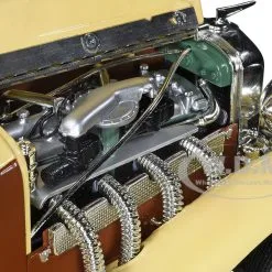 1935 Duesenberg SSJ Speedster Yukon Gold And Chocolate Brown 1/18 Diecast Model Car By Auto World -Closeout Items Sales AW305 5 41972.1666306880.800.600