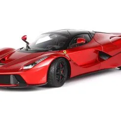 Ferrari LaFerrari Metallic Red Fire 1/18 Model Car By BBR