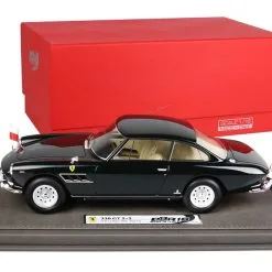 Ferrari 330 GT 2+2 Series Pace Car Black 24 Hours Of Le Mans (1966) With DISPLAY CASE Limited Edition To 199 Pieces Worldwide 1/18 Model Car By BBR