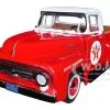 1956 Ford F-100 Pickup Truck Red With White Top "Texaco Reliable Road Service" "Vintage Fuel" Series 1/24 Diecast Model Car By Auto World 2 1956 Ford F-100 Pickup Truck Red With White Top "Texaco Reliable Road Service" "Vintage Fuel" Series 1/24 Diecast Model Car By Auto World -Closeout Items Sales CP7961 1 03823.1684367617.800.600