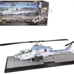 Bell AH-1W Whiskey Cobra Attack Helicopter (NTS Exhaust Nozzle) "U.S Marine Corps, Squadron 267, Final Flight Of The AH-1W, Camp Pendleton" (23 March 2012) 1/48 Diecast Model By Forces Of Valor