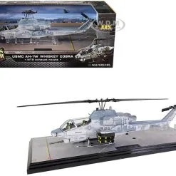Bell AH-1W Whiskey Cobra Attack Helicopter (NTS Exhaust Nozzle) "U.S Marine Corps, Squadron 167, 9/11 Tribute, Camp Bastion, Afghanistan" (December 2012) 1/48 Diecast Model By Forces Of Valor