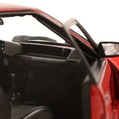 1993 Ford Mustang 5.0 LX Electric Red With Black Interior Limited Edition 1/18 Diecast Model Car By GMP -Closeout Items Sales GMP 19003 9 23786.1679924045.800.600