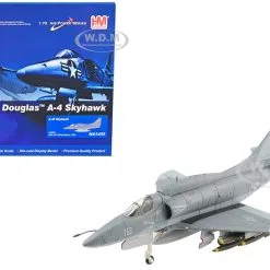 Douglas A-4F Skyhawk Attack Aircraft VMA-142 "Flying Gators" (1984) "Air Power Series" 1/72 Diecast Model By Hobby Master