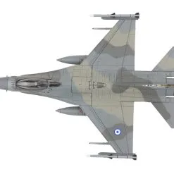 General Dynamics F-16C Block 50M Fighter Aircraft "335 Squadron, Hellenic AF" "NATO Tiger Meet" (2022) "Air Power Series" 1/72 Diecast Model By Hobby Master -Closeout Items Sales HA38010 6 17965.1683231573.800.600