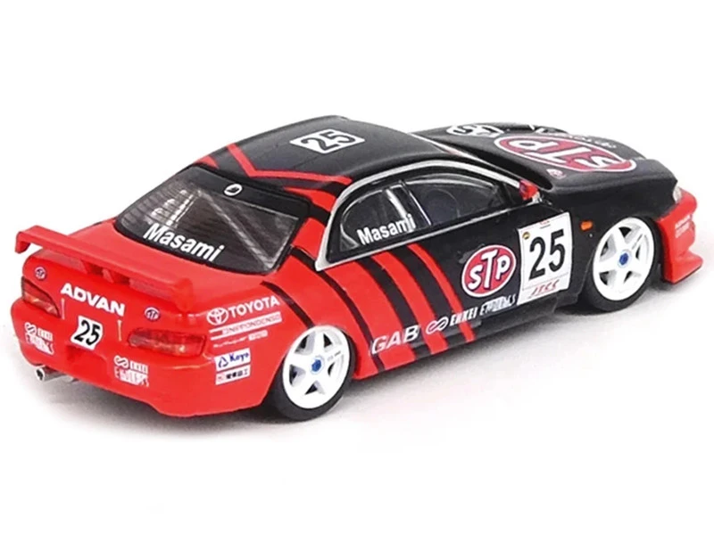Toyota Corona EXIV RHD (Right Hand Drive) #25 Masami Kageyama "STP ADVAN" "JTCC" Japan Touring Car Championship (1995) 1/64 Diecast Model Car By Inno Models 4 Toyota Corona EXIV RHD (Right Hand Drive) #25 Masami Kageyama "STP ADVAN" "JTCC" Japan Touring Car Championship (1995) 1/64 Diecast Model Car By Inno Models - Image 2