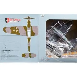Messerschmitt Luftwaffe BF 109G-6 Fighter Plane "Jagdgeschwader 52 Eastern Front, 1943 Erich Hartmann" With Display Stand Limited Edition To 600 Pieces Worldwide 1/72 Diecast Model By JC Wings 13 Messerschmitt Luftwaffe BF 109G-6 Fighter Plane "Jagdgeschwader 52 Eastern Front, 1943 Erich Hartmann" With Display Stand Limited Edition To 600 Pieces Worldwide 1/72 Diecast Model By JC Wings -Closeout Items Sales JCW 72 BF109 001 BOX2 92155.1668630918.800.600