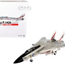 Grumman F-14D Tomcat Fighter Plane "U.S. Navy VF-41 Black Aces" (1978) 1/72 Diecast Model By JC Wings