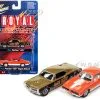 1966 Pontiac GTO "GeeTO Tiger" Gold And 1969 Pontiac GTO Royal Bobcat Orange "Pontiac Royal" Set Of 2 Pieces 1/64 Diecast Model Cars By Johnny Lightning 2 1966 Pontiac GTO "GeeTO Tiger" Gold And 1969 Pontiac GTO Royal Bobcat Orange "Pontiac Royal" Set Of 2 Pieces 1/64 Diecast Model Cars By Johnny Lightning -Closeout Items Sales JLSP161B WM 47039.1624947204.800.600