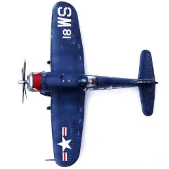 Vought F4U-4 Corsair Fighter Plane Marine Fighter Squadron 323 (VMF-323) "Death Rattlers" USS Sicily (CVE-118) (1951) 1/72 Diecast Airplane Model By Legion -Closeout Items Sales LEG 14619LD 6 81747.1680709122.800.600