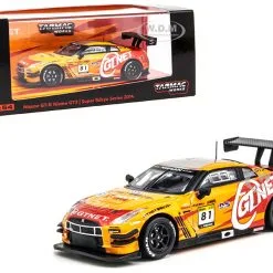 Nissan GT-R Nismo GT3 #81 GTNET Motor Sports Super Taikyu Series (2014) ST-X Class Champion 1/64 Diecast Model Car By Tarmac Works