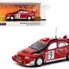 Mitsubishi Lancer Evolution 6.5 #7 Tommi Makinen - Risto Mannisenmaki Winner Safari Rally (2001) "Hobby64" Series 1/64 Diecast Model Car By Tarmac Works -Closeout Items Sales T64 021 01SAF L 30593.1663088105.800.600