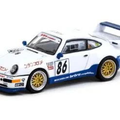 Porsche 911 Turbo S LM GT Suzuka 1000km 1994 #8 "Collab64" Series 1/64 Diecast Model Car By Schuco & Tarmac Works