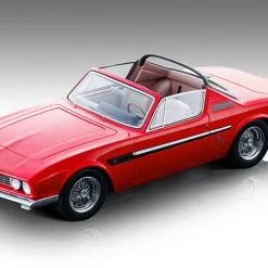 1967 Ferrari 330 GTC Michelotti Convertible Rosso Corsa Red "Mythos Series" Limited Edition To 180 Pieces Worldwide 1/18 Model Car By Tecnomodel