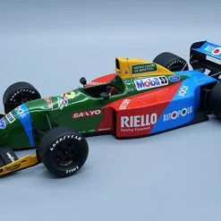 Benetton B190 1990 Monaco GP Driver Nelson Piquet Limited Edition 1/18 Model Car By Tecnomodel
