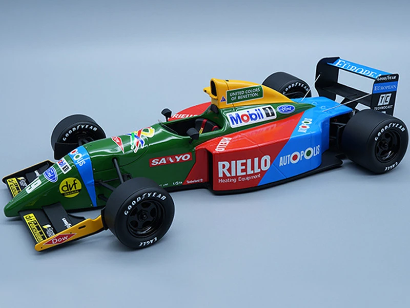 Benetton B190 1990 Germany GP Driver Alessandro Nannini Limited Edition 1/18 Model Car By Tecnomodel 3 Benetton B190 1990 Germany GP Driver Alessandro Nannini Limited Edition 1/18 Model Car By Tecnomodel