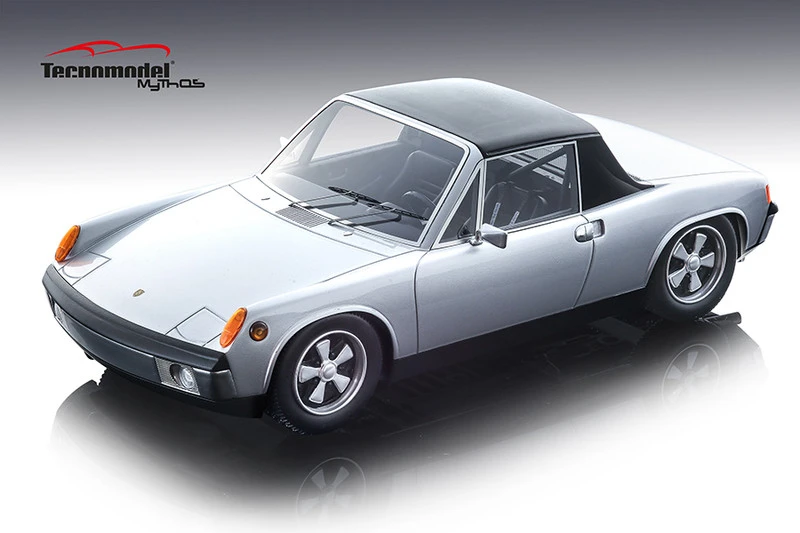 1974 Porsche 914/6 Silver Limited Edition To 60 Pieces Worldwide 1/18 Model Car By Tecnomodel 3 1974 Porsche 914/6 Silver Limited Edition To 60 Pieces Worldwide 1/18 Model Car By Tecnomodel
