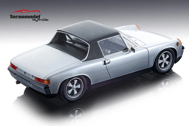 1974 Porsche 914/6 Silver Limited Edition To 60 Pieces Worldwide 1/18 Model Car By Tecnomodel 4 1974 Porsche 914/6 Silver Limited Edition To 60 Pieces Worldwide 1/18 Model Car By Tecnomodel - Image 2
