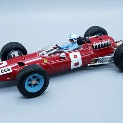 Ferrari 512 F1 1965 GP Italy Driver John Surtees Red Limited Edition 1/18 Model Car By Tecnomodel