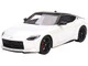 Nissan Fairlady Z Version ST 2023 Everest White RHD 1/18 Model Car By Top Speed