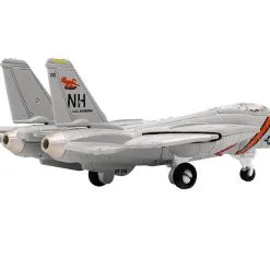 Grumman F-14 Tomcat Fighter Aircraft "VF-114 Aardvarks" And Section E Of USS Enterprise (CVN-65) Aircraft Carrier Display Deck "Legendary F-14 Tomcat" Series 1/200 Diecast Model By Forces Of Valor -Closeout Items Sales WJ 831105 2 82996.1678295293.800.600