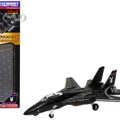 Grumman F-14 Tomcat Fighter Aircraft "VX-4 Evaluators" And Section G Of USS Enterprise (CVN-65) Aircraft Carrier Display Deck "Legendary F-14 Tomcat" Series 1/200 Diecast Model By Forces Of Valor